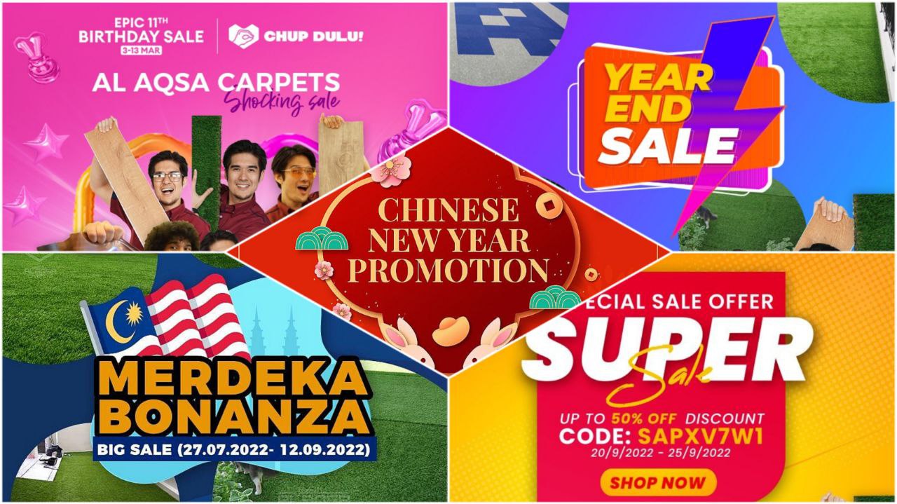 Promotion in Al Aqsa Carpets