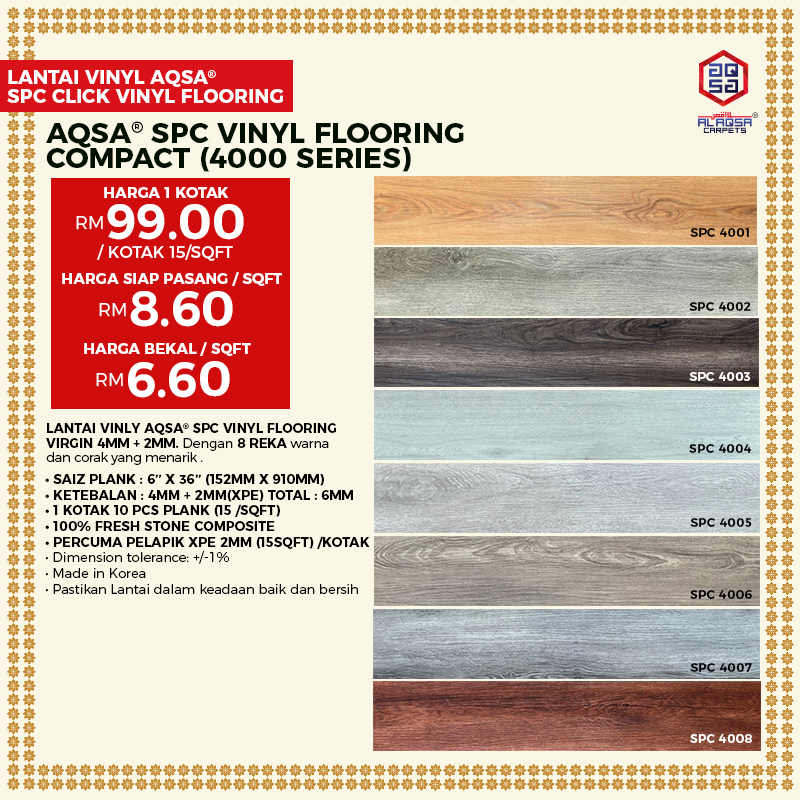 The Top Choice For Spc Flooring Supplier In Malaysia Al Aqsa