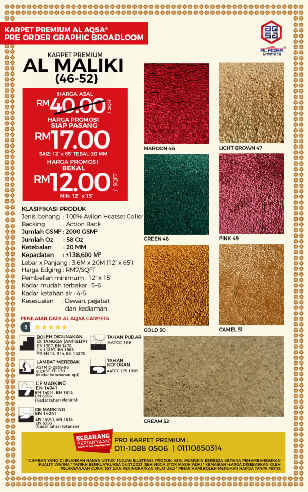 Aqsa Roll Karpet - Image 19