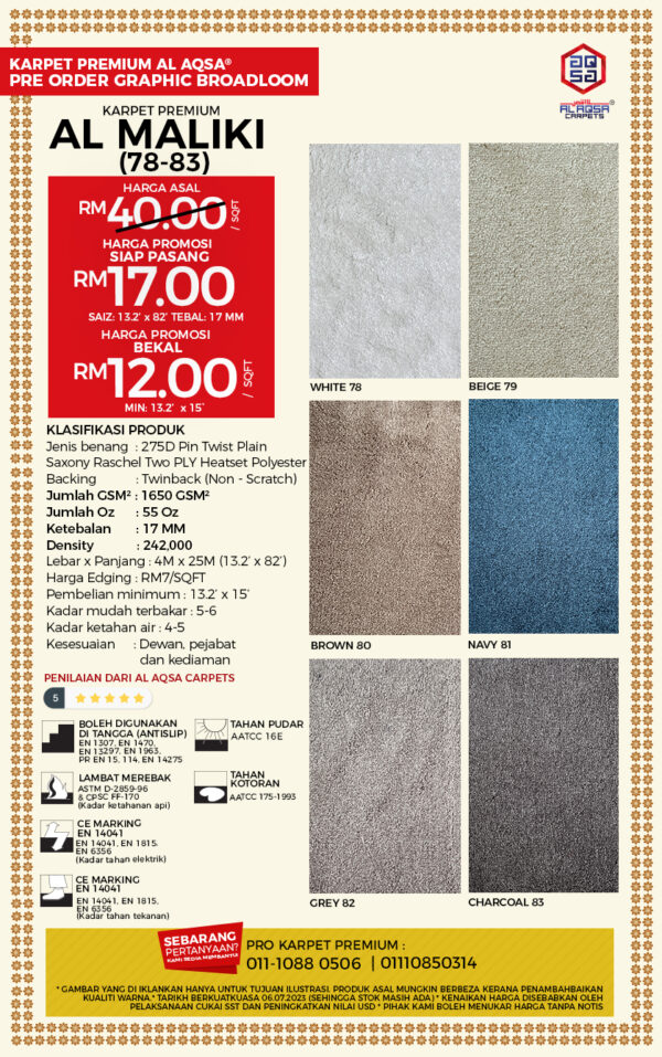 Aqsa Roll Karpet - Image 22