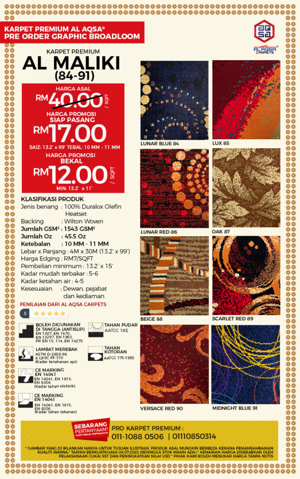 Aqsa Roll Karpet - Image 23