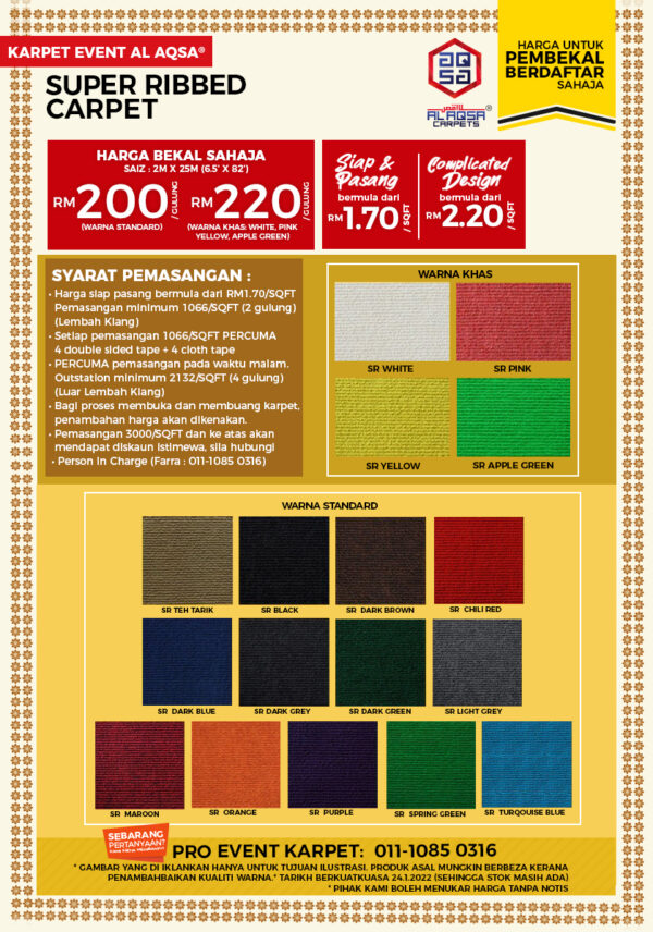 Pemasangan Karpet Event - Image 3
