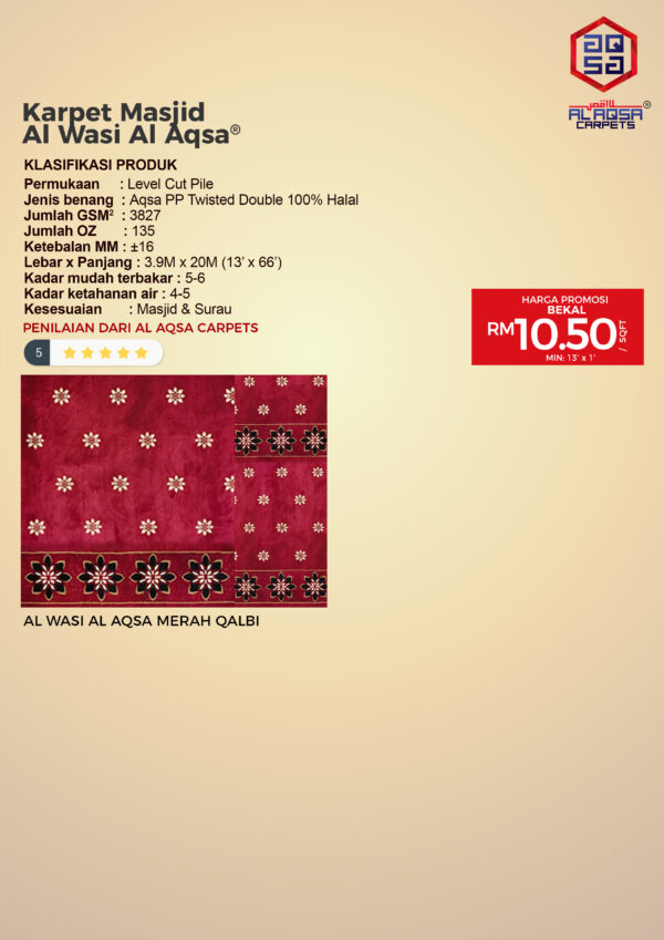 Karpet Masjid Penghabisan Stok - Image 11