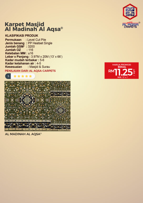 Karpet Masjid Penghabisan Stok - Image 12