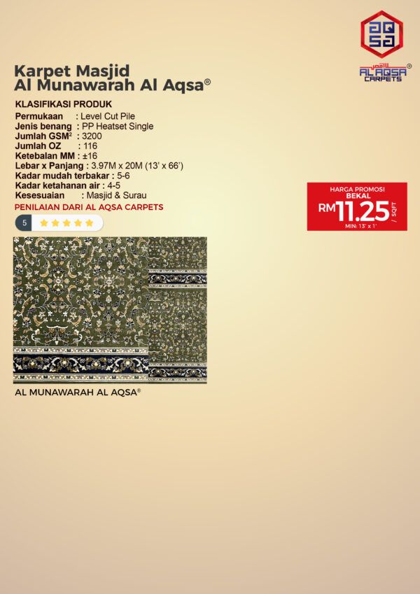 Karpet Masjid Penghabisan Stok - Image 13