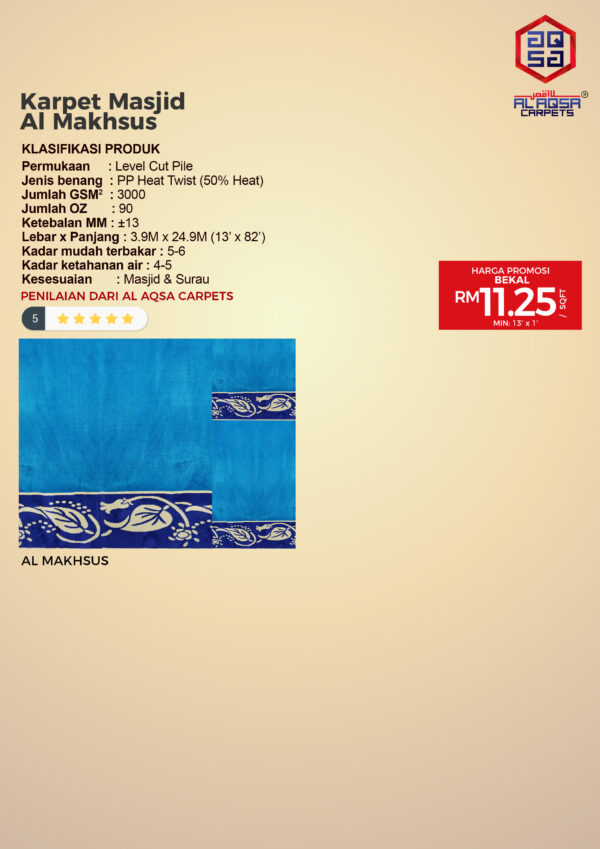 Karpet Masjid Penghabisan Stok - Image 15