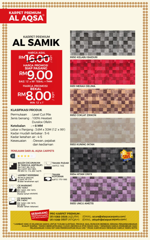 Aqsa Roll Karpet - Image 9