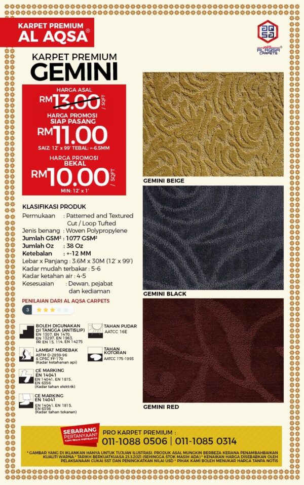 Aqsa Roll Karpet - Image 10