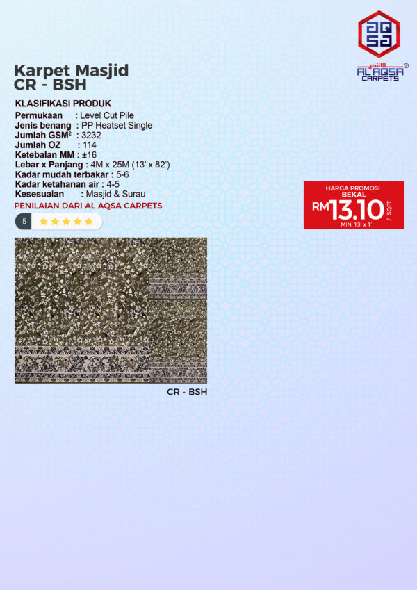 Karpet Masjid Mukhtalif (Pre Order) - Image 11